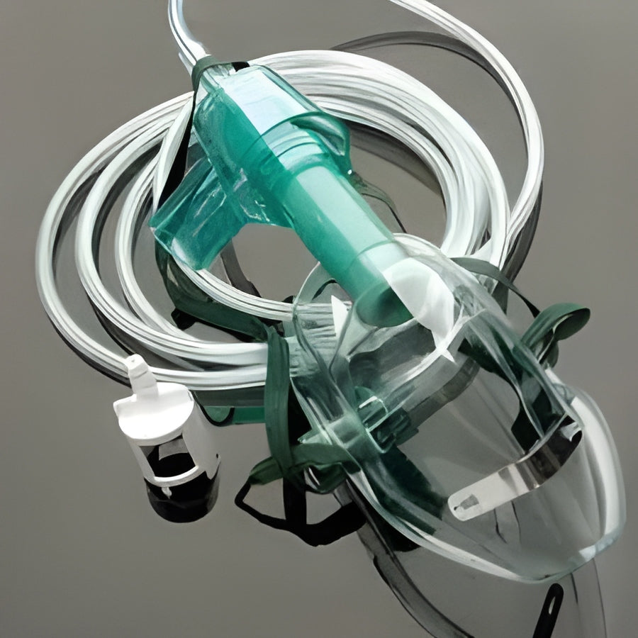 Multi-Vent Mask Medical Oxygen Delivery